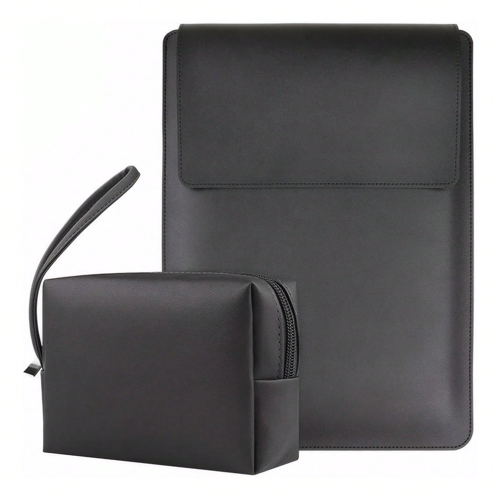 Laptop Bag Leather 15 - 2 Pcs Laptop Sleeve Case, 13.3/14/15/16