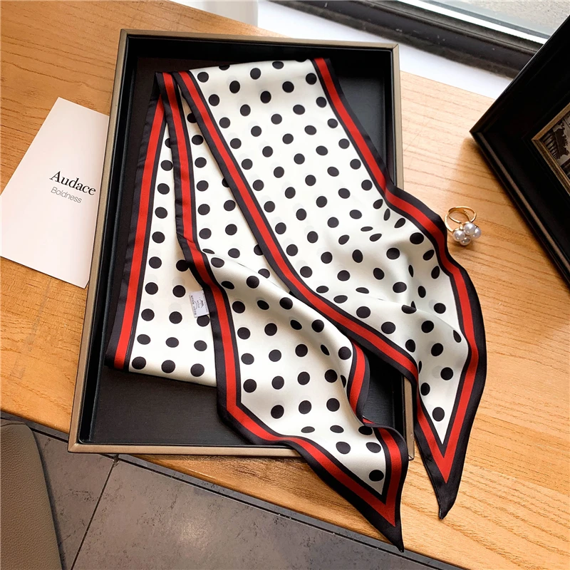 Luxury Bags Duffle - Luxury Long Silk Scarf Female Animal