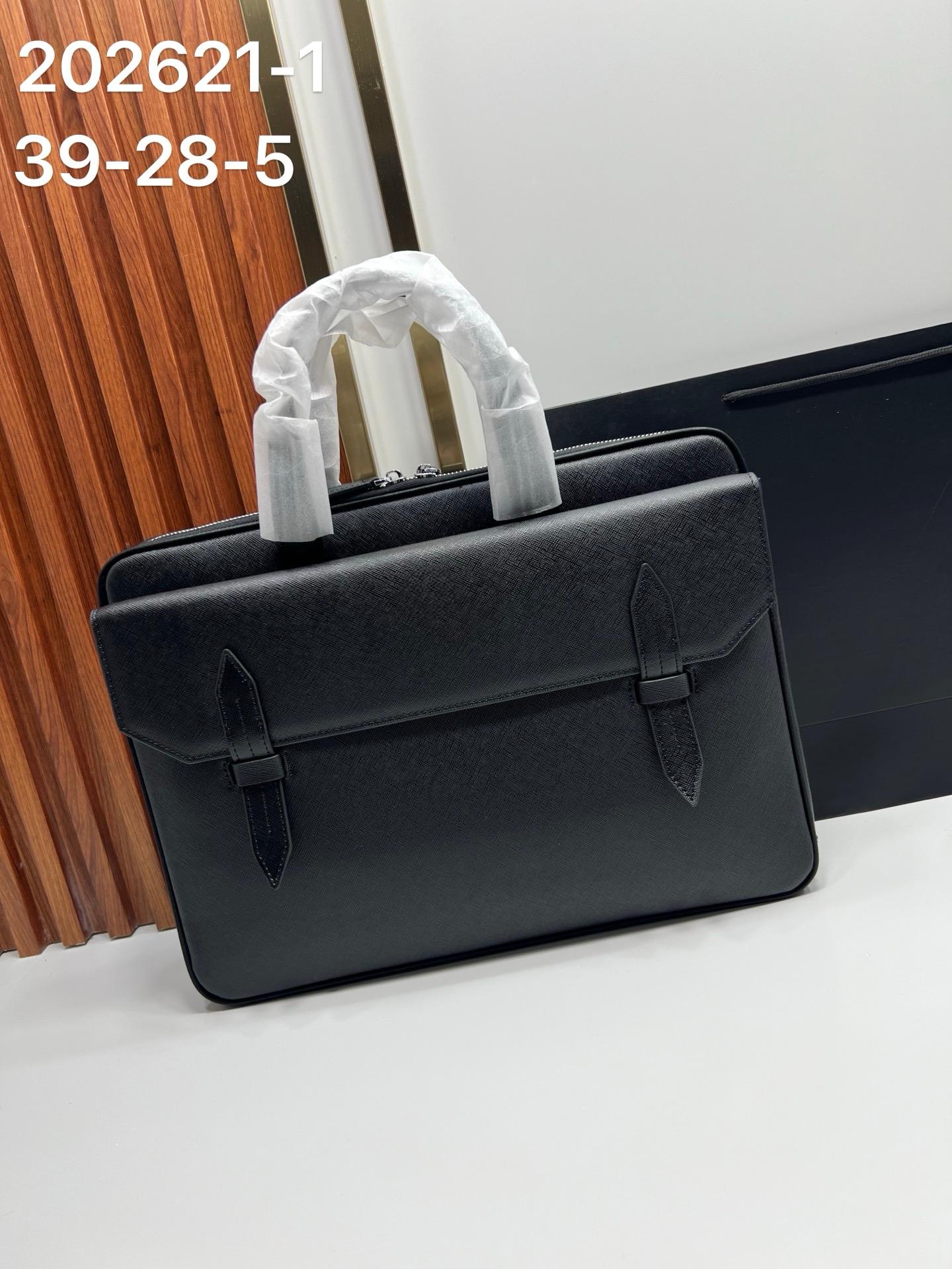 Briefcase Leather Slim - New Slim Genuine Leather Business Handbag