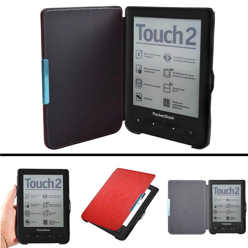 Compatible with Pocketbook 622 - Briefcase Leather Slim avaliação e preço