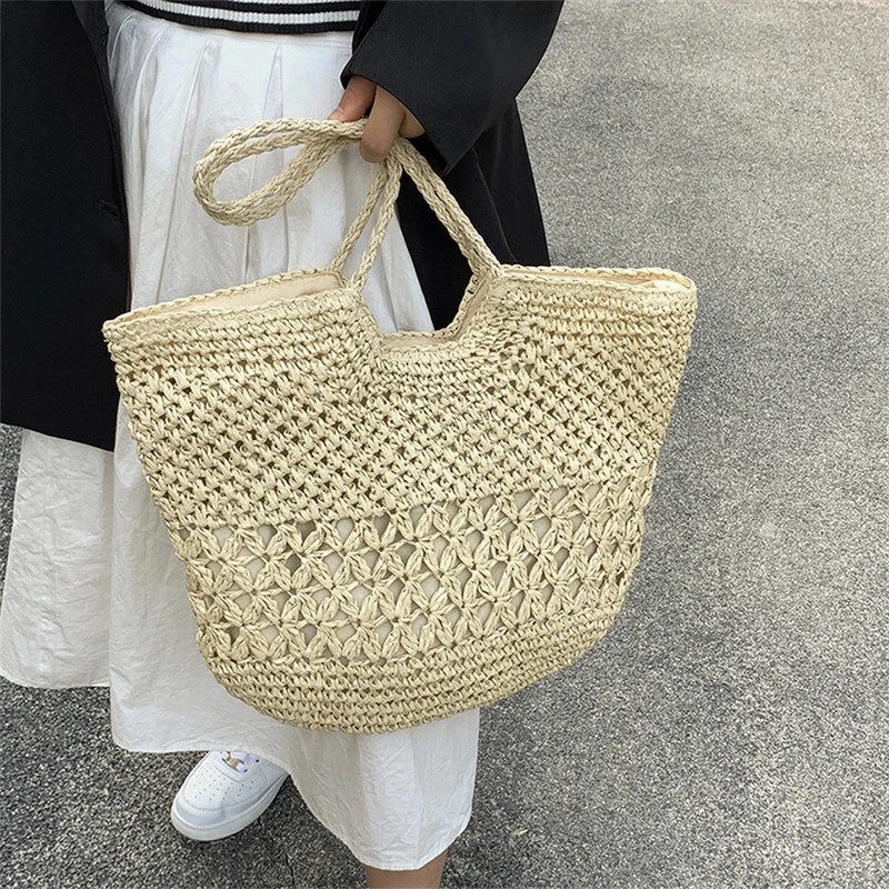 Casual Design Straw Weave Bags - Luxury Bags Big avaliação e preço