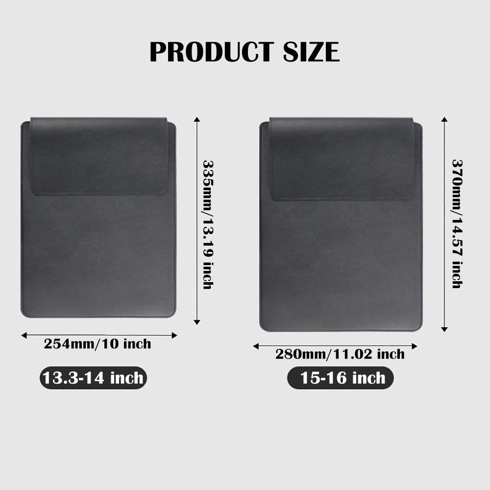13 15 inch Laptop Sleeve with  - Laptop Bag Leather 15 avaliação e preço