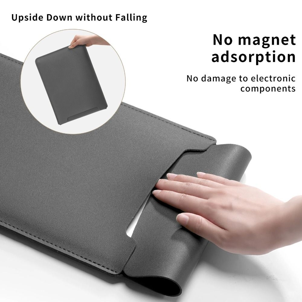 13 15 inch Laptop Sleeve with  - Laptop Bag Leather 15 avaliação e preço