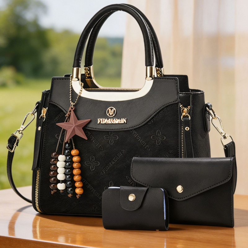 Stylish women's handbag, solid - Luxury Bags & Leather Repair Of Atlanta Reviews avaliação e preço