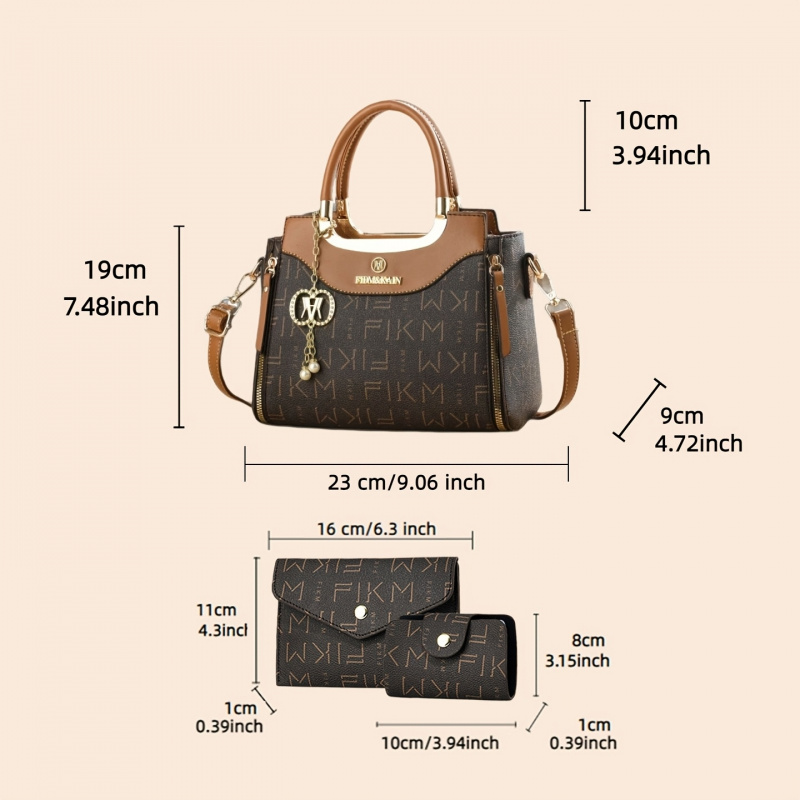 3-piece set of light luxury hi - Luxury Bags & Leather Repair Of Atlanta Reviews avaliação e preço