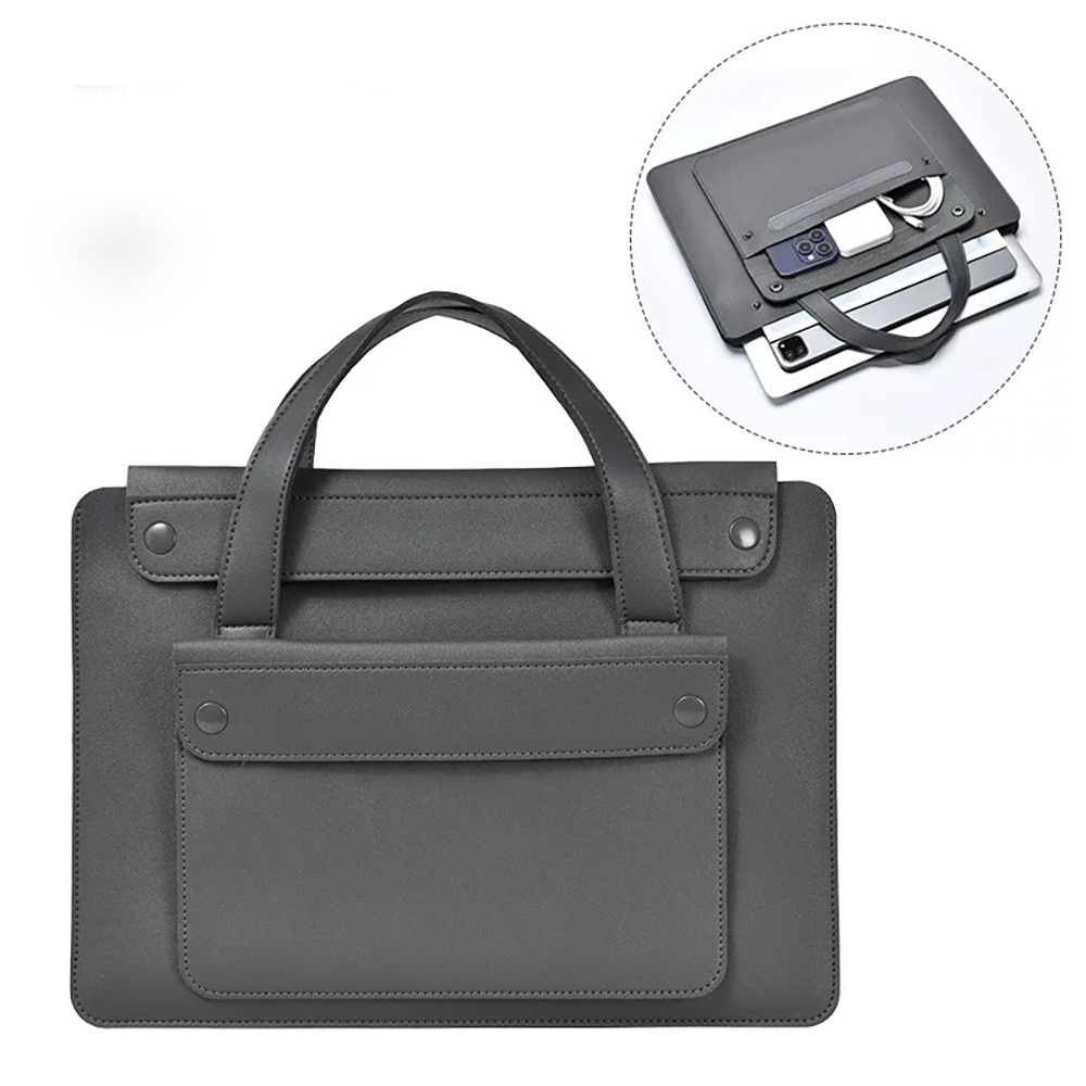 Laptop Bag Handbag Sleeve PU L - Laptop Bag Leather 15 avaliação e preço