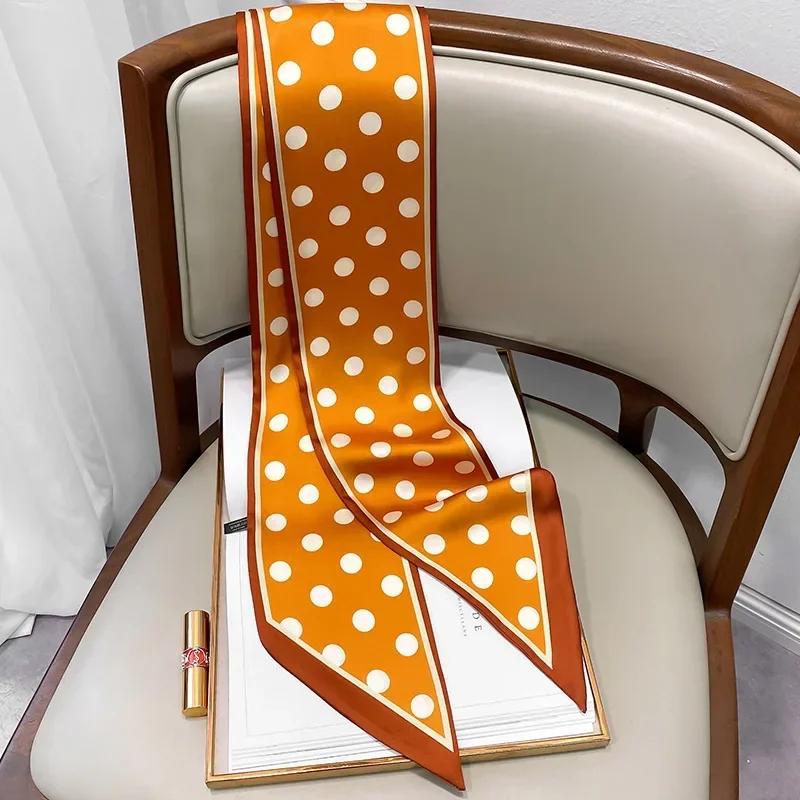 Design Print Skinny Scarf Plai - Luxury Bags Duffle avaliação e preço