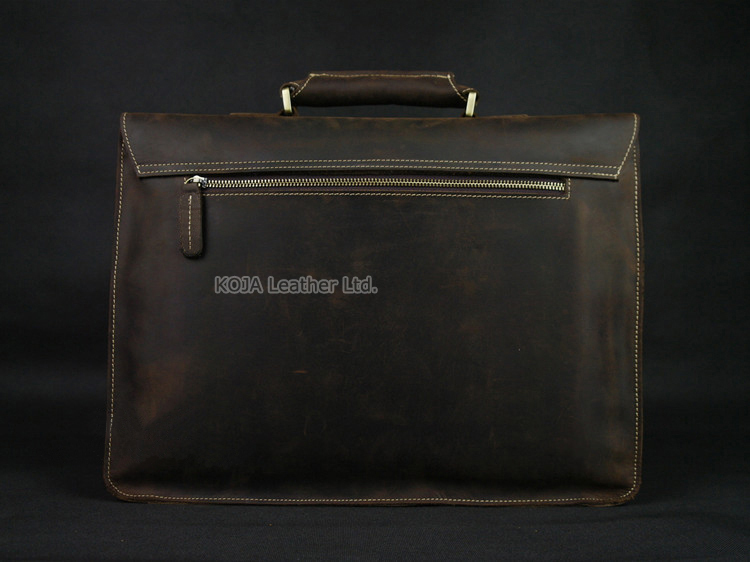 Vintage Crazy Horse Genuine Le - Laptop Bag Leather 15 avaliação e preço