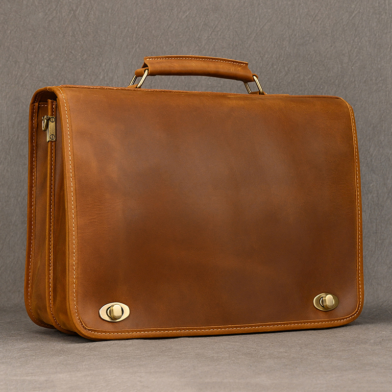 Customize Genuine Leather Lapt - Laptop Bag Leather 15 avaliação e preço