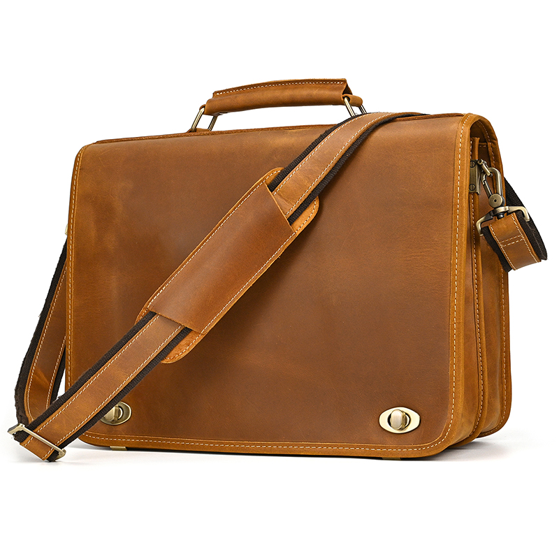 Customize Genuine Leather Lapt - Laptop Bag Leather 15 avaliação e preço