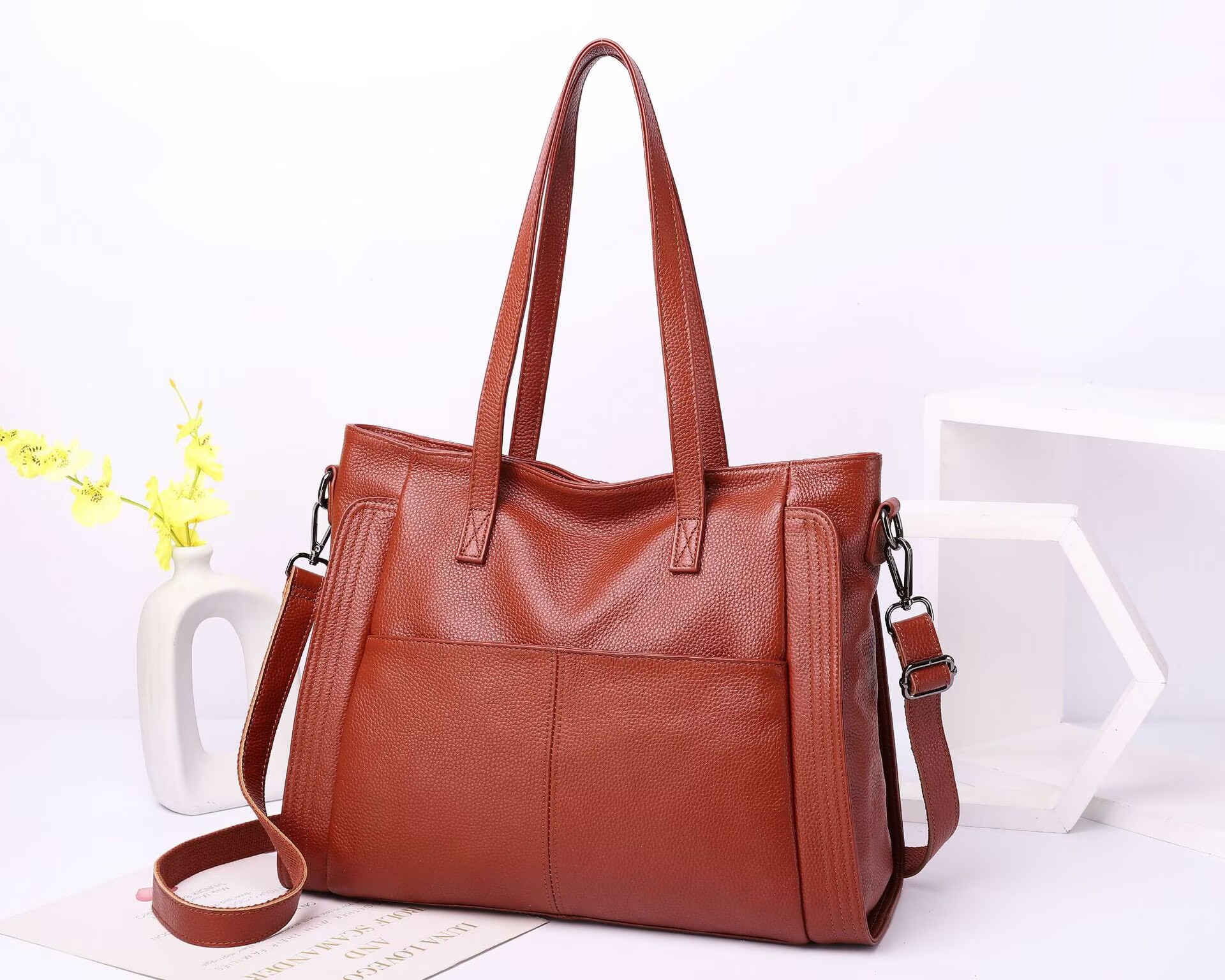 Big Capacity Handbags,Real Lea - Luxury Bags Big avaliação e preço