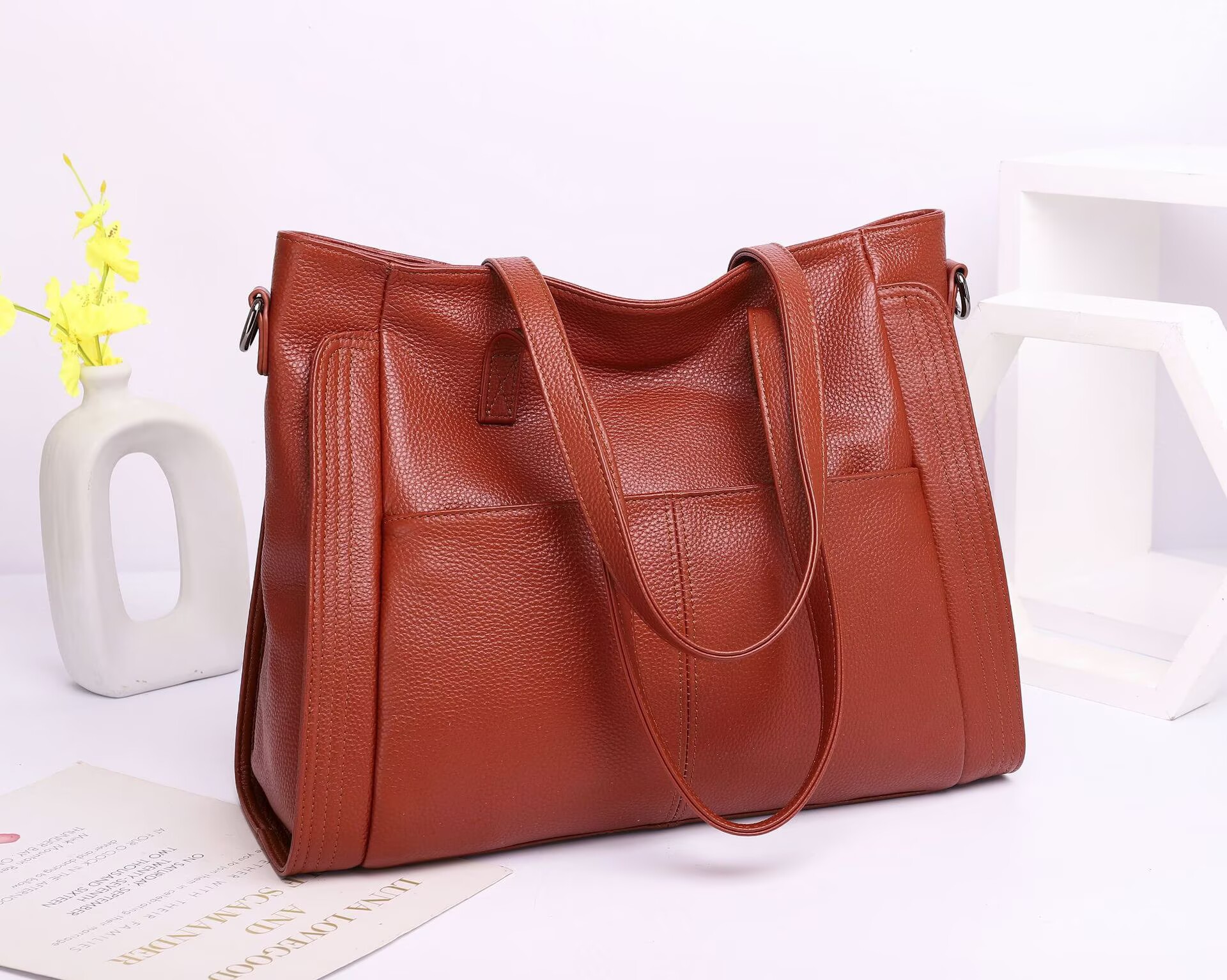 Big Capacity Handbags,Real Lea - Luxury Bags Big avaliação e preço