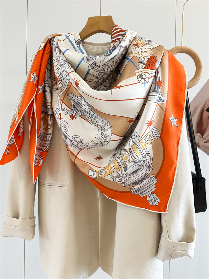 Luxury Brand Scarf Large Silk  - Luxury Bags Big avaliação e preço