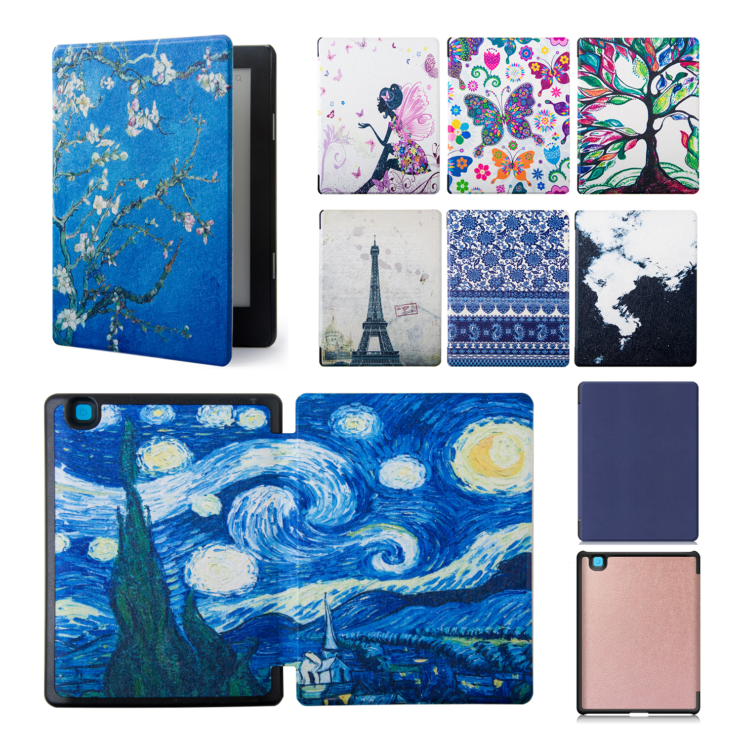 Leather Case for KOBO AURA  H2 - Briefcase Leather Slim avaliação e preço