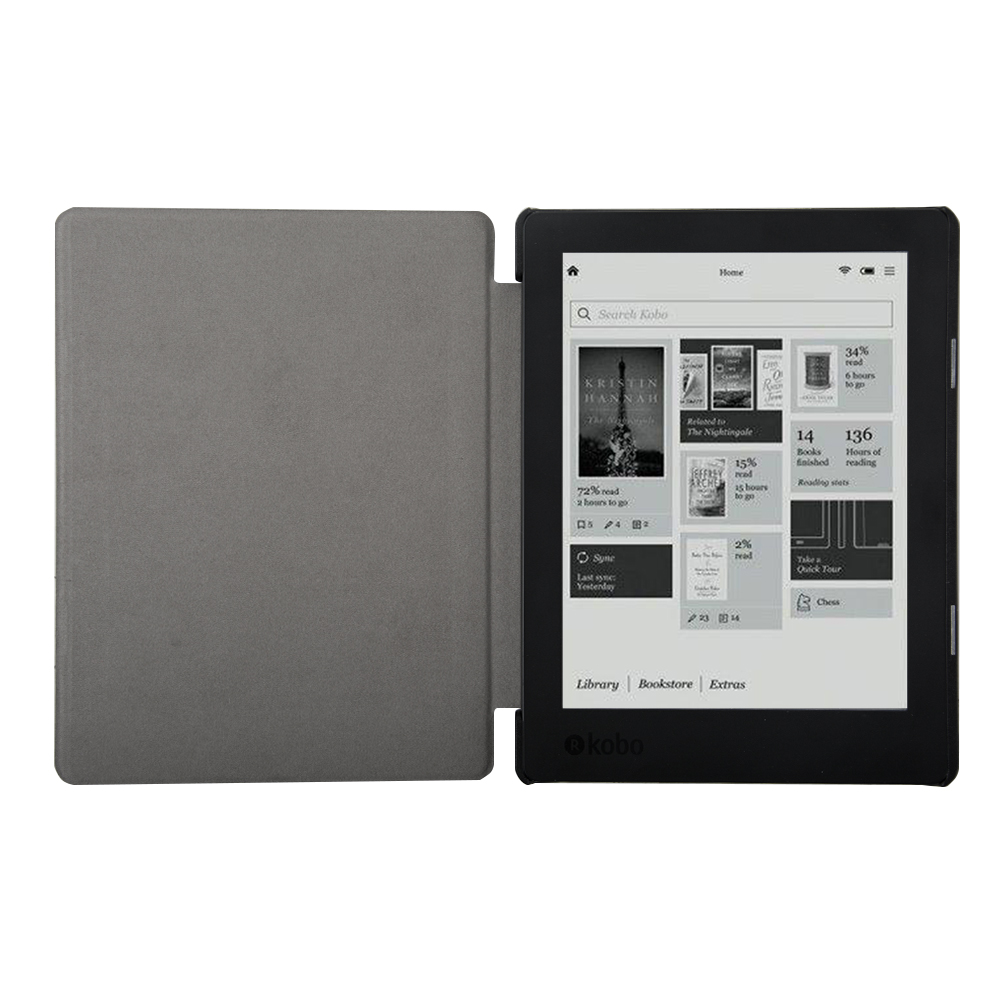 Leather Case for KOBO AURA  H2 - Briefcase Leather Slim avaliação e preço