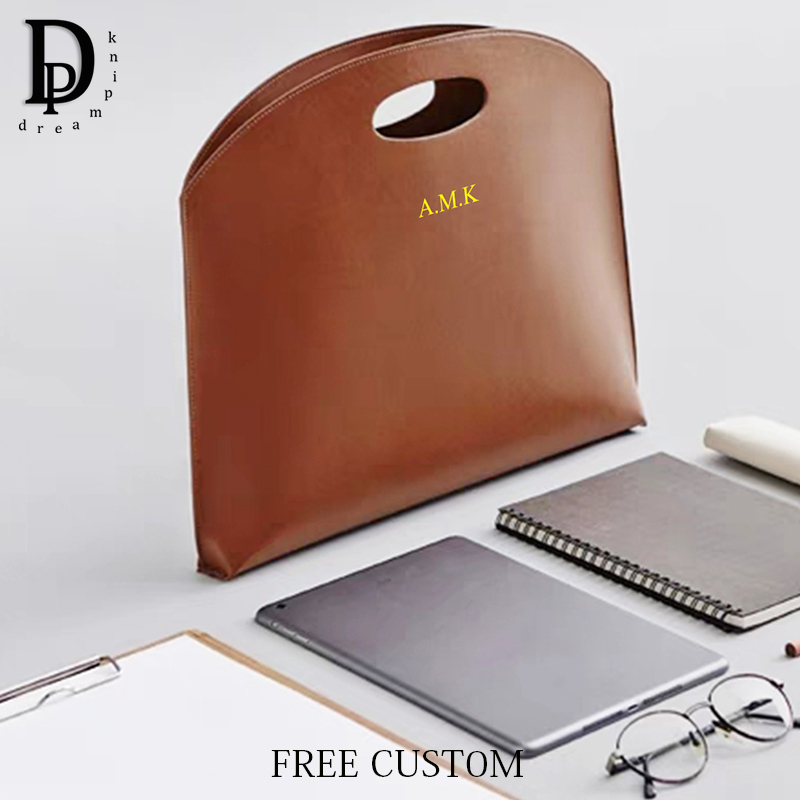 Luxury Design Custom Initials  - Briefcase Leather Slim avaliação e preço