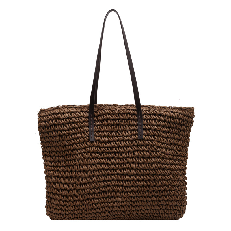 Straw Woven Tote Bags Casual L - Luxury Bags Big avaliação e preço