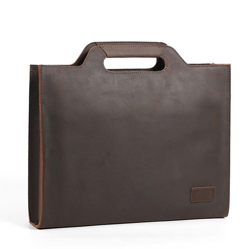 Newsbirds Thick Leather Black  - Briefcase Leather Slim avaliação e preço