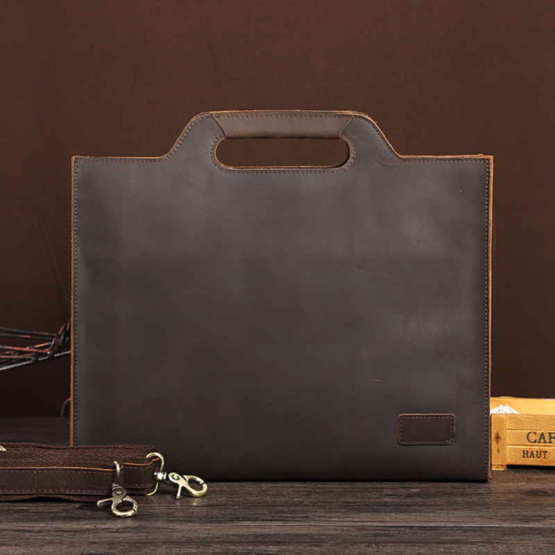 Newsbirds Thick Leather Black  - Briefcase Leather Slim avaliação e preço