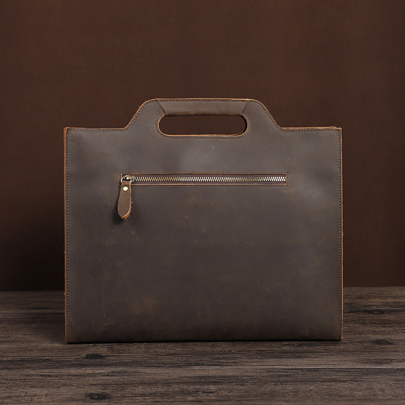 Newsbirds Thick Leather Black  - Briefcase Leather Slim avaliação e preço