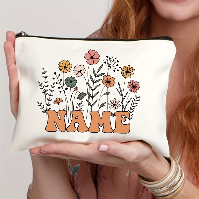 Personalized Name Makeup Bag T - Luxury Bags Brand Names avaliação e preço