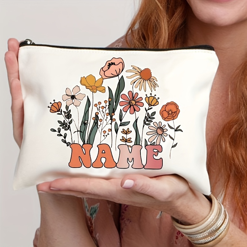 Personalized Name Makeup Bag T - Luxury Bags Brand Names avaliação e preço