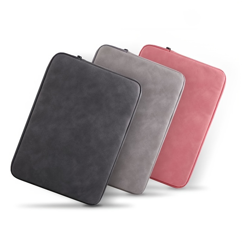 11 13 14 15 Inch Laptop PU Lea - Briefcase Leather Slim avaliação e preço