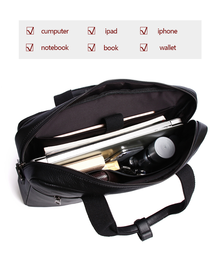 SCHLATUM Genuine Leather Bussi - Laptop Bag Leather 15 avaliação e preço