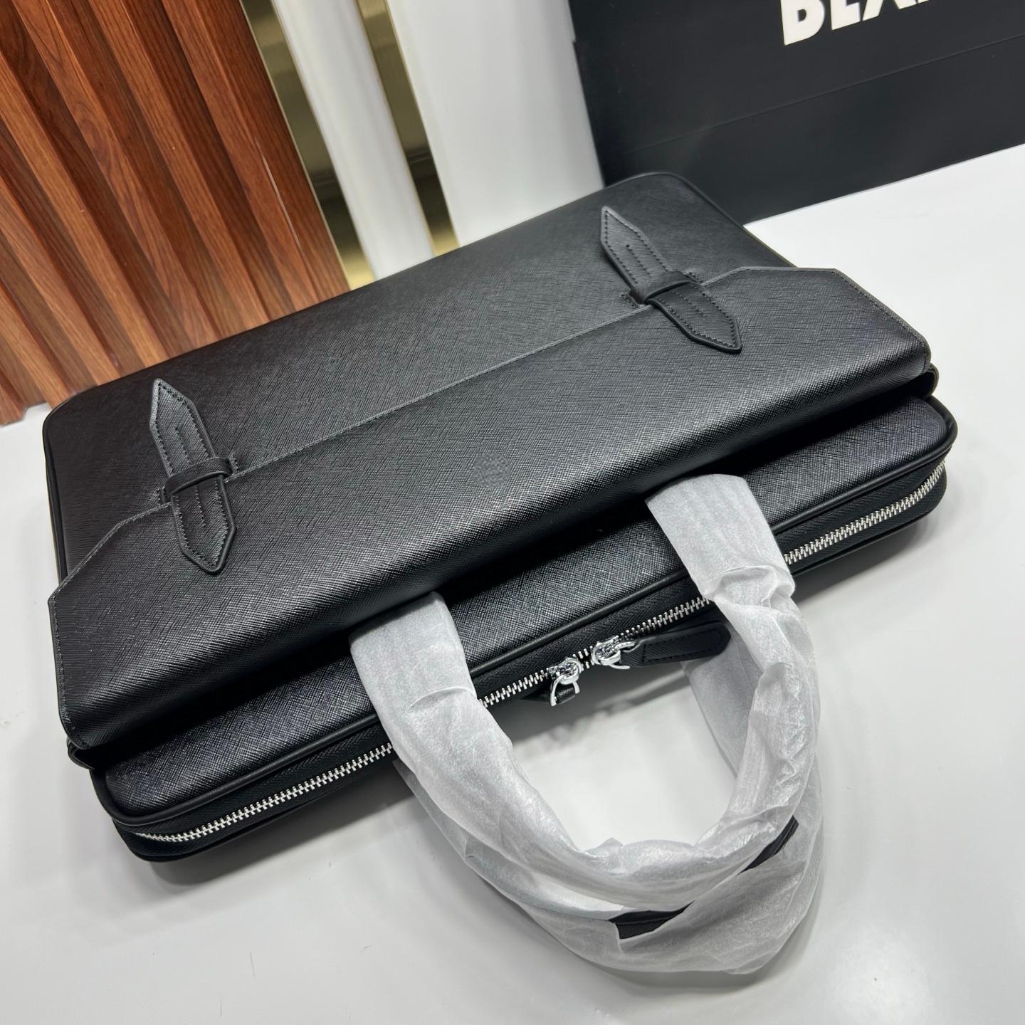 New Slim Genuine Leather Busin - Briefcase Leather Slim avaliação e preço
