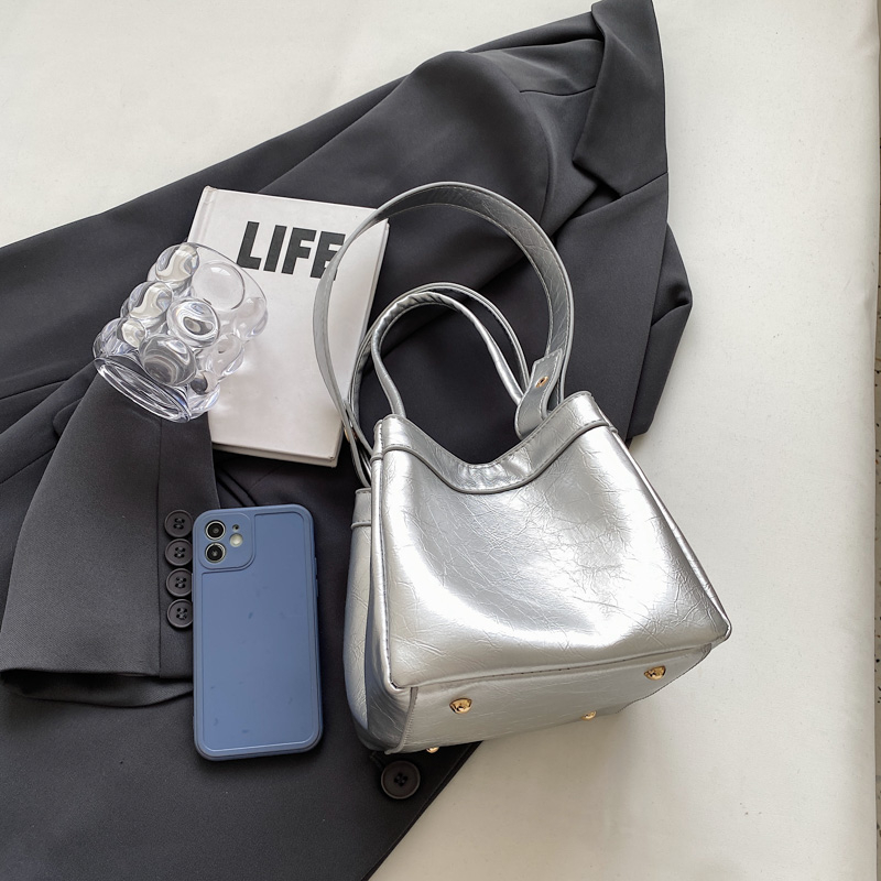 Solid Color Square PU Top-Hand - Luxury Bags On Sales avaliação e preço